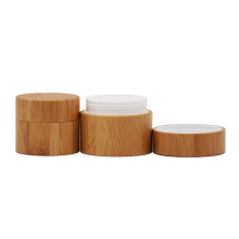 Contêineres de loção para recipientes de loção de mão jarra de creme de bambu